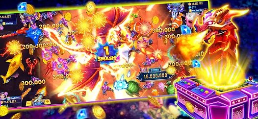 Antarmuka aplikasi mobile gebyar124 dengan Bigger Bass Bonanza
